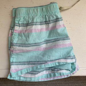 Patagonia} stripped hemp shorts - NEVER WORN
